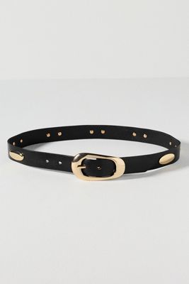 Leather Studded Belt