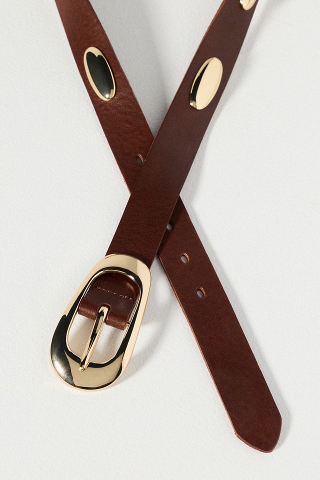Leather Studded Belt #1