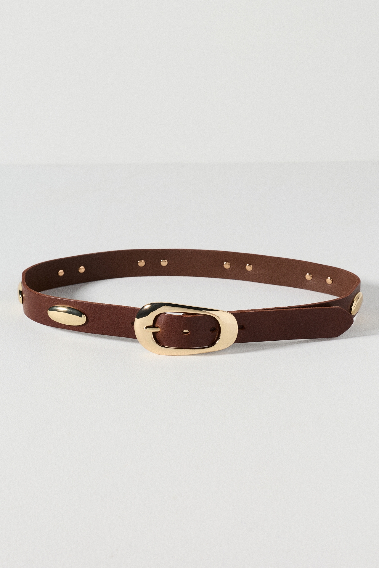 Leather Studded Belt