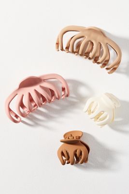 Octopus Hair Claw Clips, Set of 4