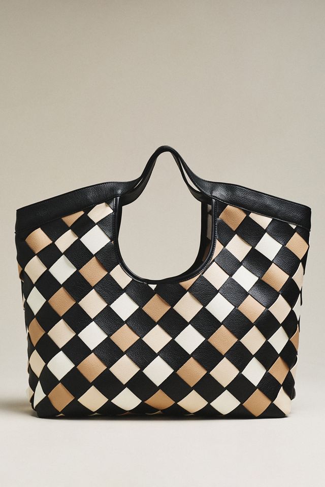 Woven Carryall Hand Bag #1