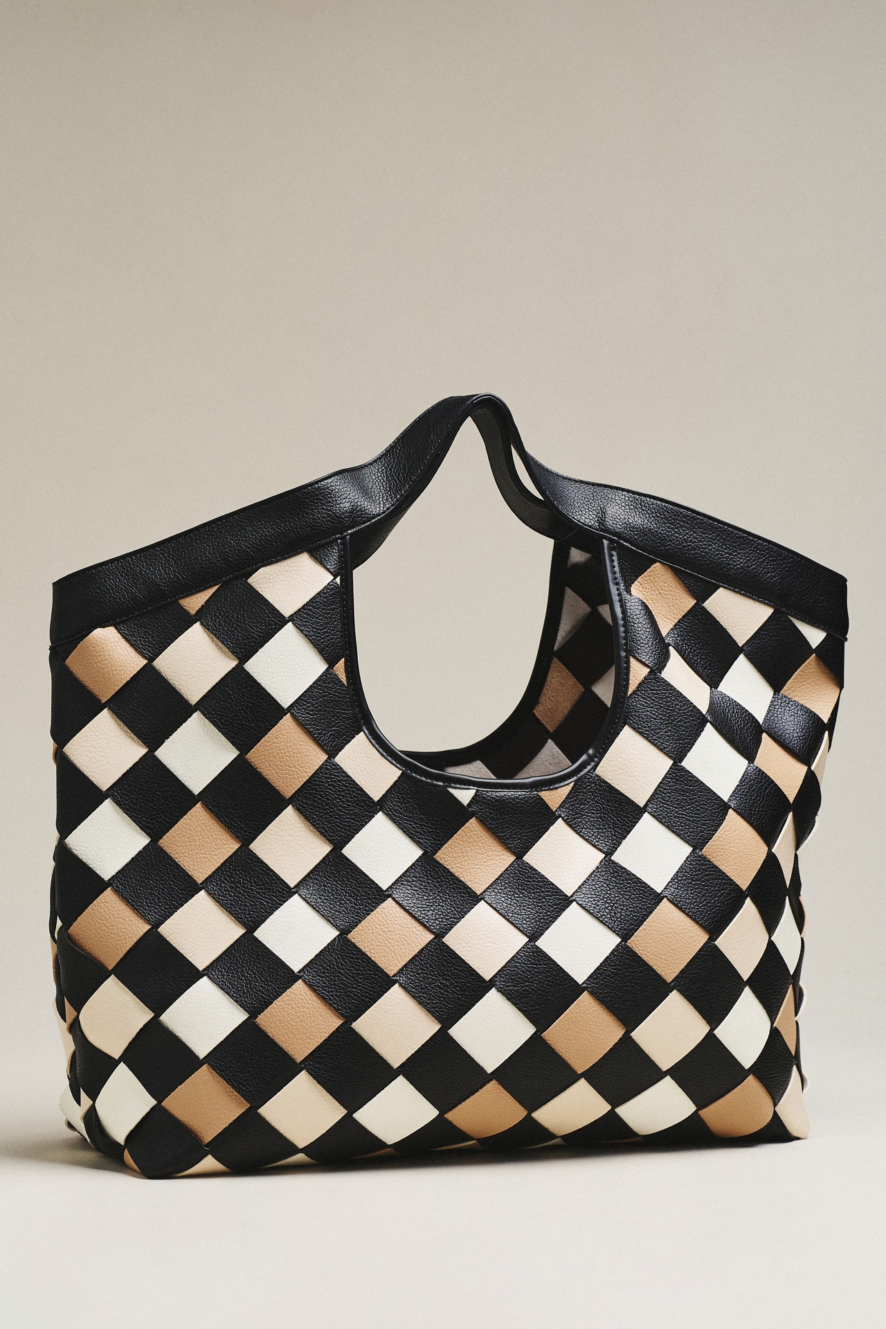 Woven Carryall Hand Bag