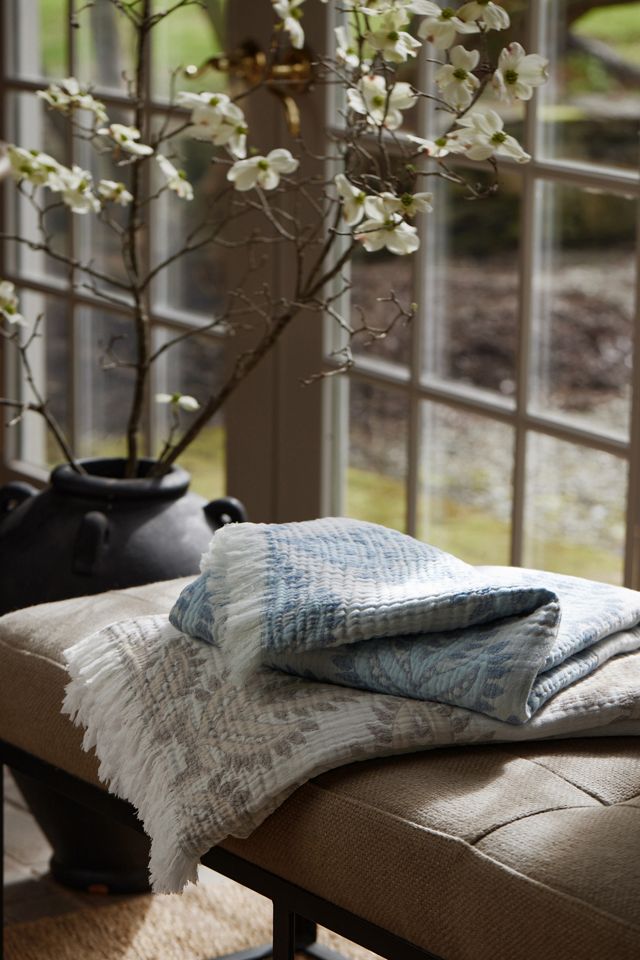 John Robshaw Dasati Throw Blanket #1