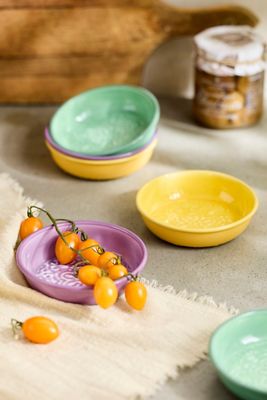 Enamelware Jam Cups, Set of 6