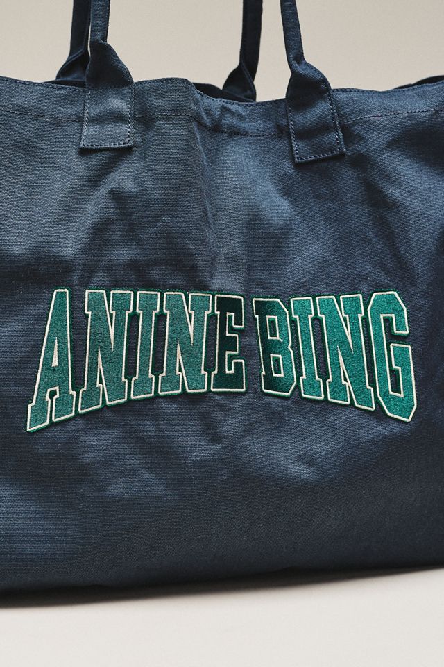Anine Bing Leo Canvas Tote Bag #2