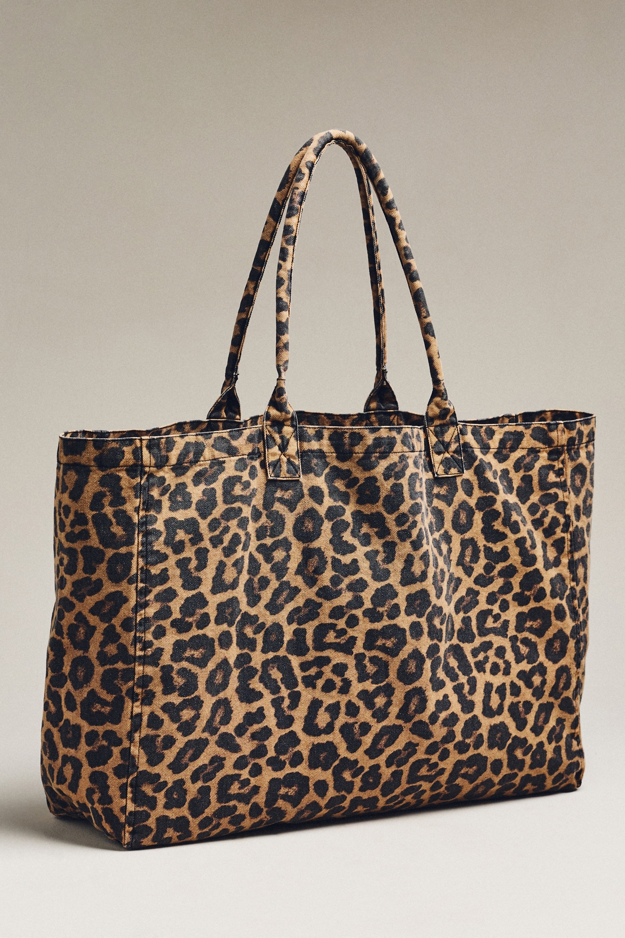 Anine Bing Leo Canvas Tote Bag