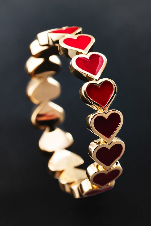 Alison Lou Heart Stack Ring #1