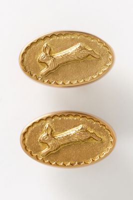 Bouton en métal Anneli en forme d'animal, lot de 2