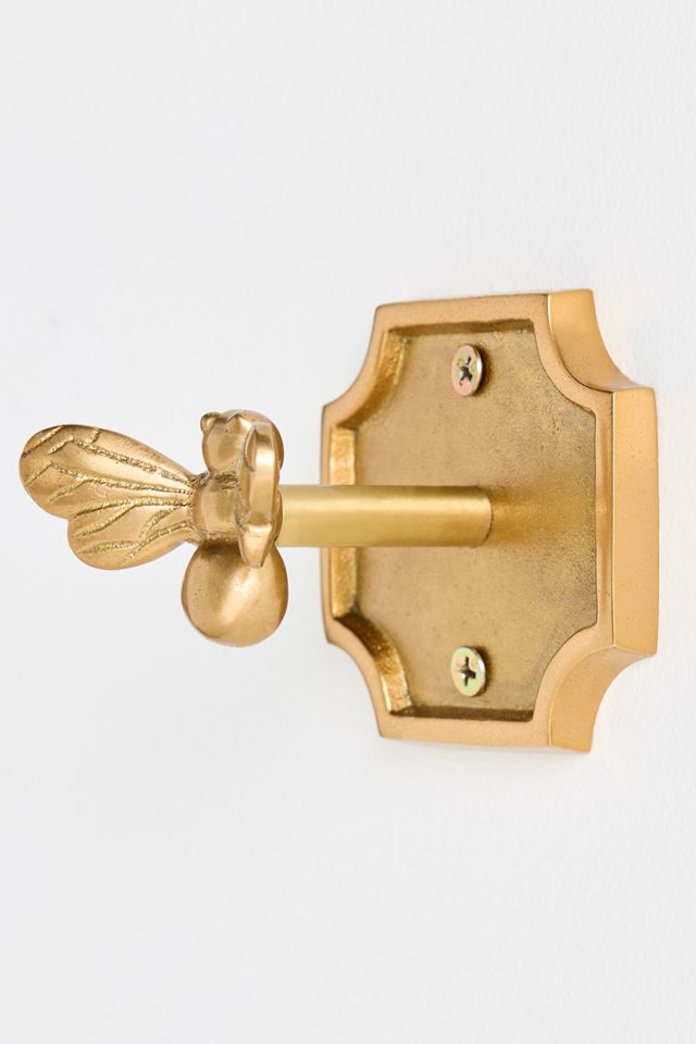 Anneli Brass Bee Bath Hook #3