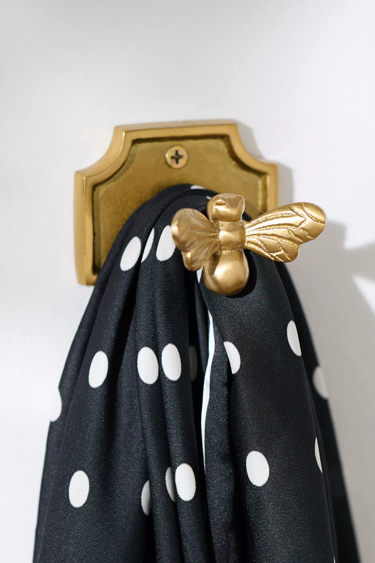 Anneli Brass Bee Bath Hook