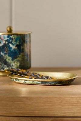Mckay Patterned Metal Soap Dish
