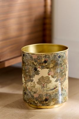 Mckay Patterned Metal Waste Bin