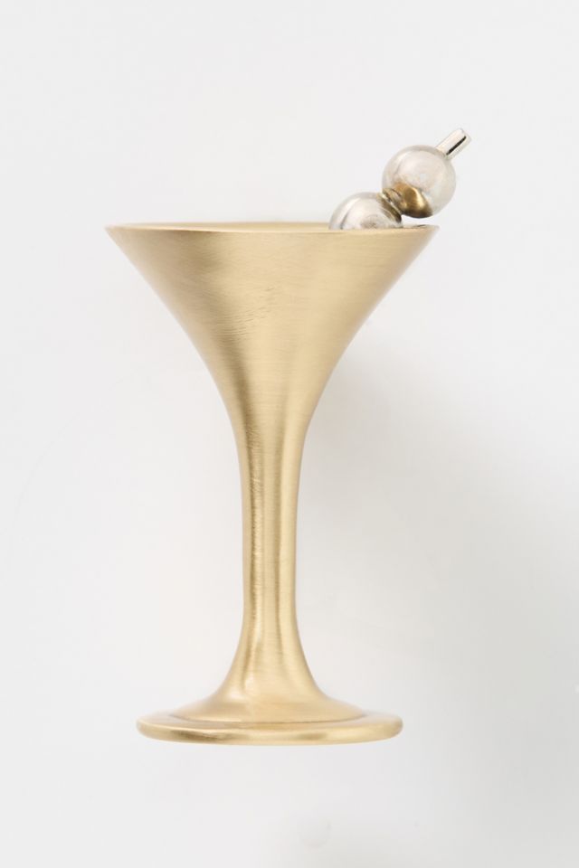 Cocktail Brass Knob #1