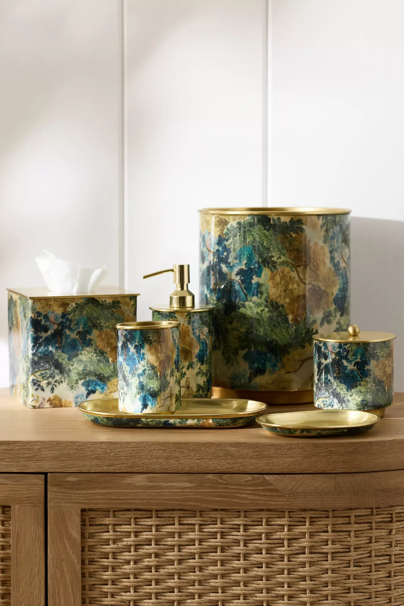 Mckay Patterned Metal Tissue Box Cover - thumbnail 4