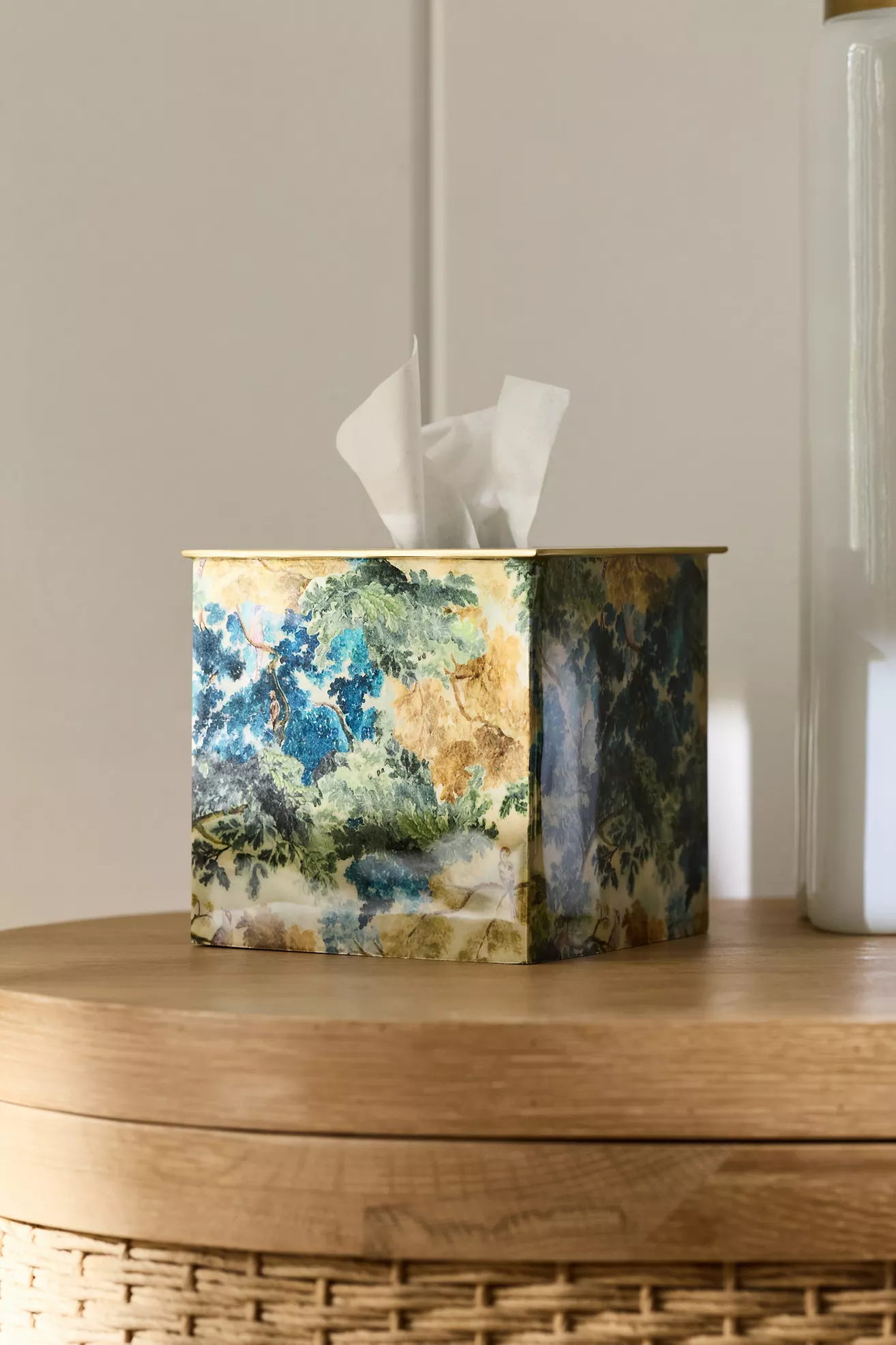 Mckay Patterned Metal Tissue Box Cover - thumbnail 3