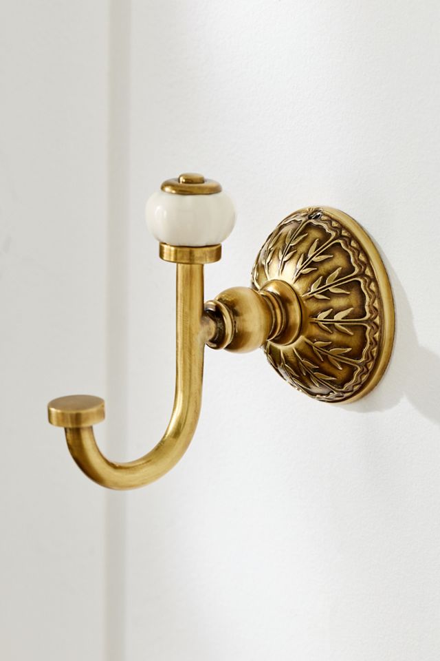 Eloise Brass Bath Hook #1
