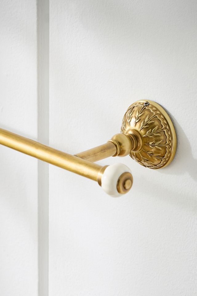 Eloise Brass Towel Bar #1