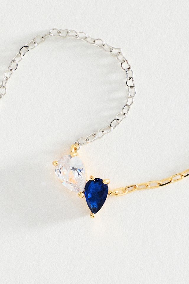 Delicate Mixed Stone Necklace #1
