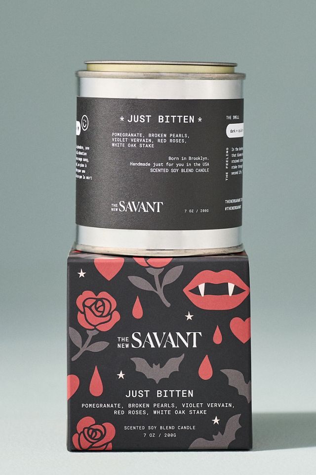 The New Savant Floral Just Bitten Tinned Candle #1