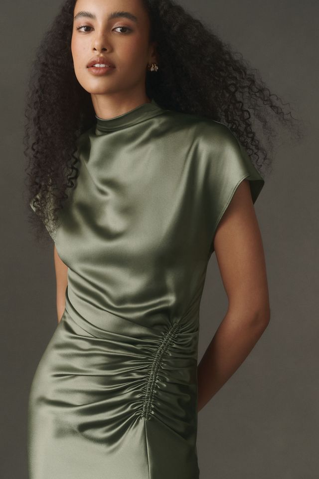 Cade Satin Maxi Dress by Mare Mare #1