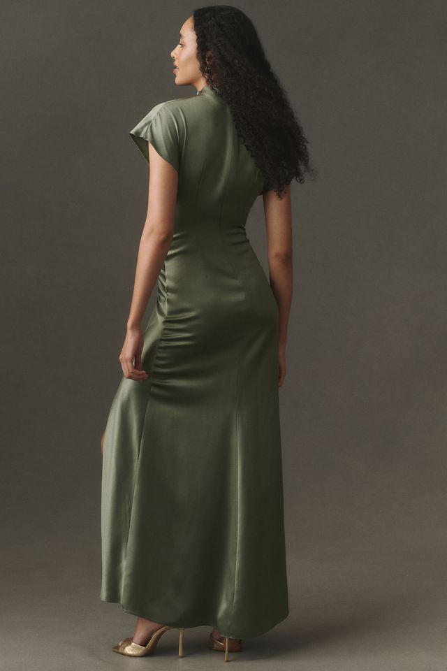 Cade Satin Maxi Dress by Mare Mare #2