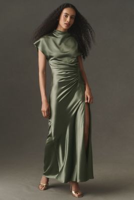 Cade Satin Maxi Dress by Mare Mare