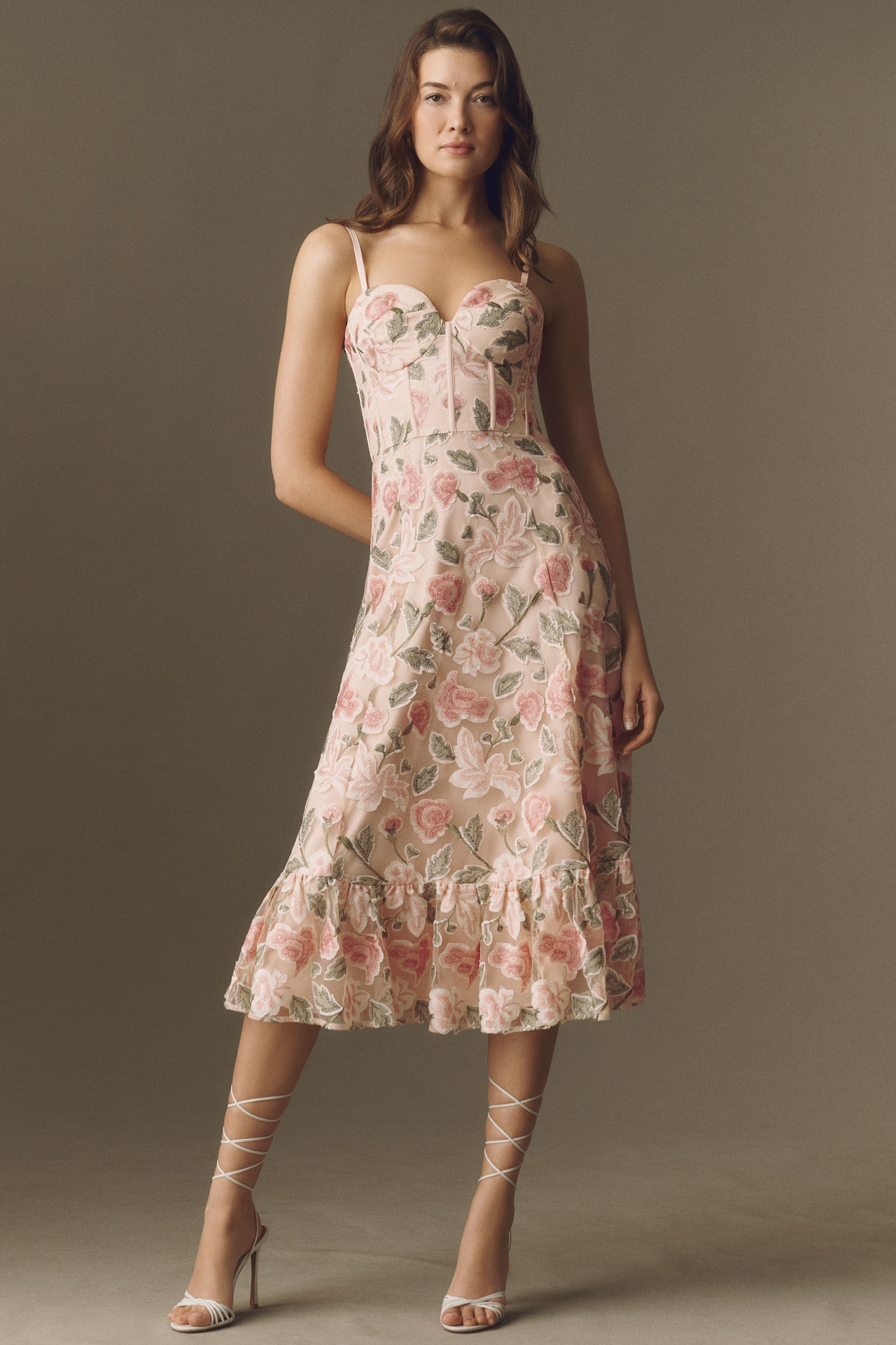 Dress The Population Carina Midi