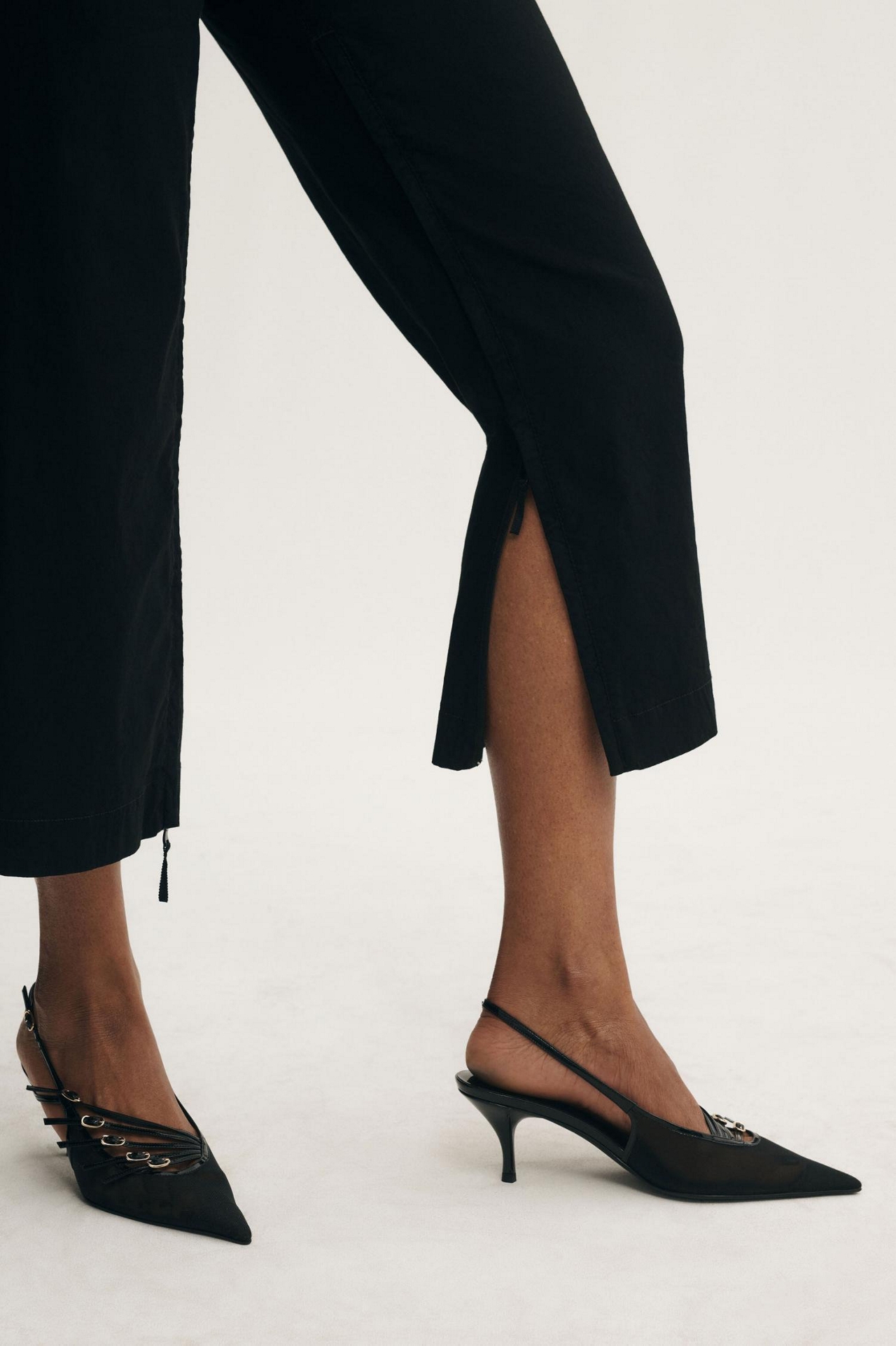 Maeve The Adaptive Colette Cropped Wide-Leg Pants