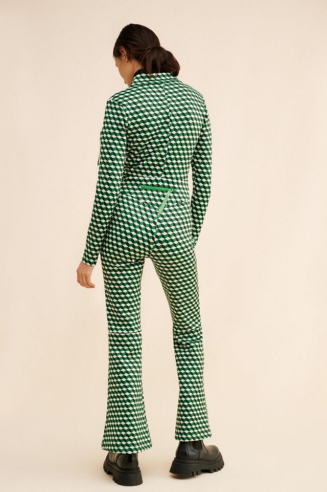 Cynthia Rowley Printed Geo Ski Jumpsuit #1