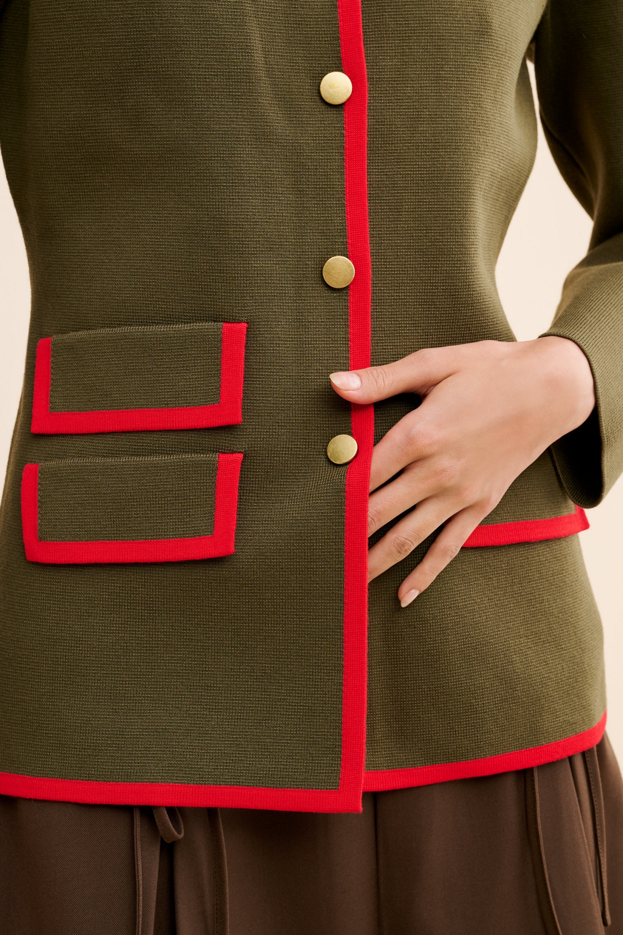 Dolan Military Sweater Blazer