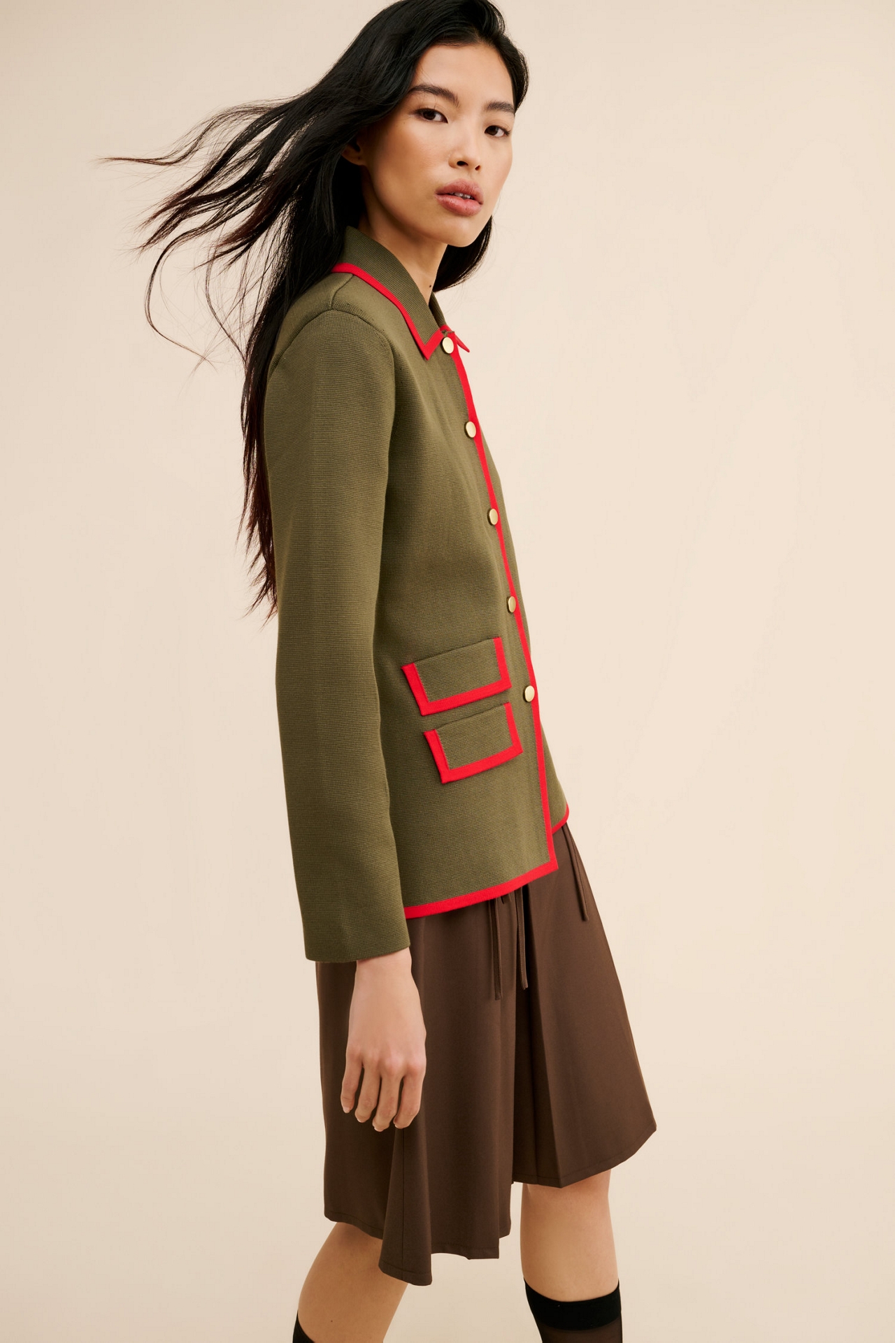 Dolan Military Sweater Blazer