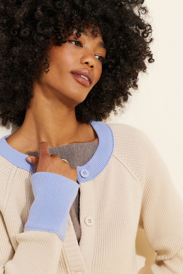 トップス andequal collar design shoulder knit Off Shoulder Folded Collar Long Sleeve Knit Top - AIR SPACE