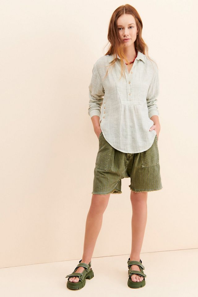 Collared Popover Shirt #3