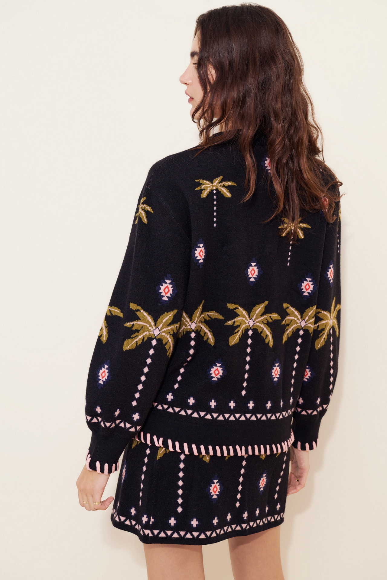 Never Fully Dressed Havana Balloon Sleeve Cardigan