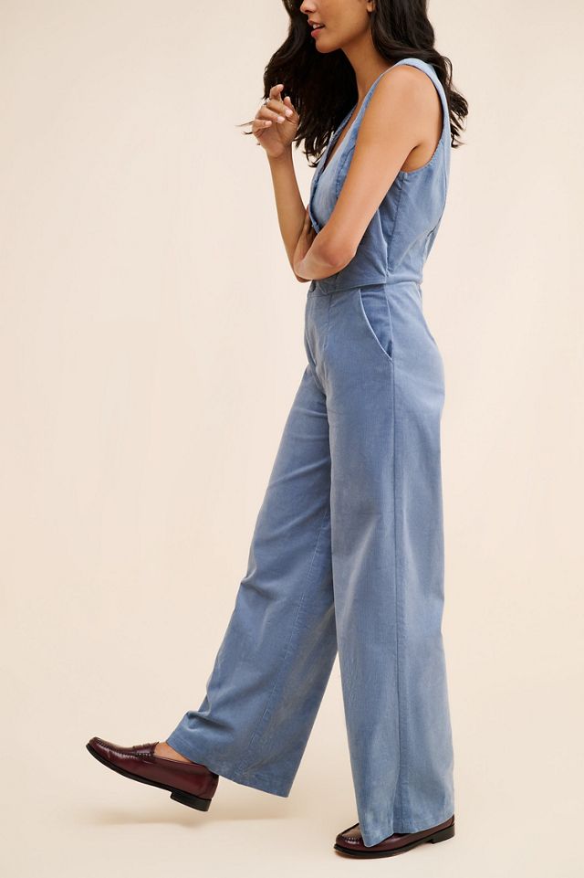 en elly Corduroy Twofer Jumpsuit #4