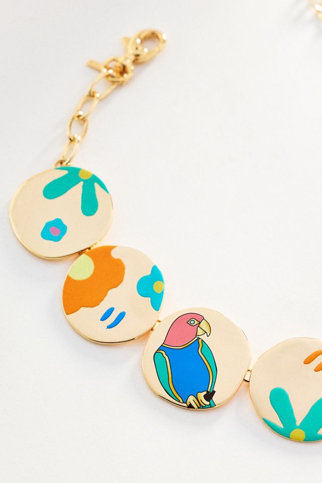 Lele Sadoughi Sherbert Spray Marisol Necklace #1