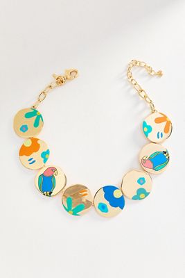 Lele Sadoughi Sherbert Spray Marisol Necklace