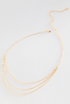 Layered Triple Chain Necklace | Anthropologie