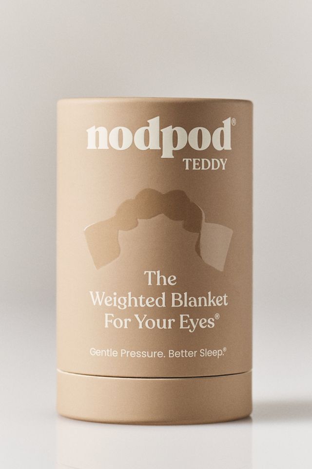 nodpod Teddy Weighted Eye Mask #1