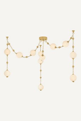 Hudson Valley Lighting Corda 12-Light Hand-Blown Glass Chandelier by Moniomi