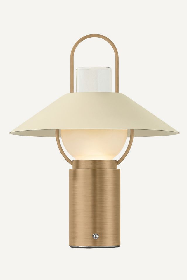 Hudson Valley Lighting Kindle Patina Brass Cordless Rechargeable Table Lamp #1