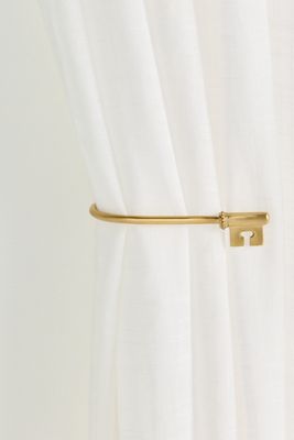Chateau Key Brass Tieback
