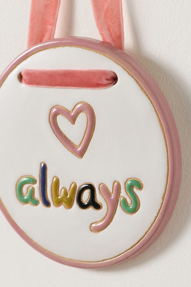 Love Notes Ceramic Gallery Wall Charm #1