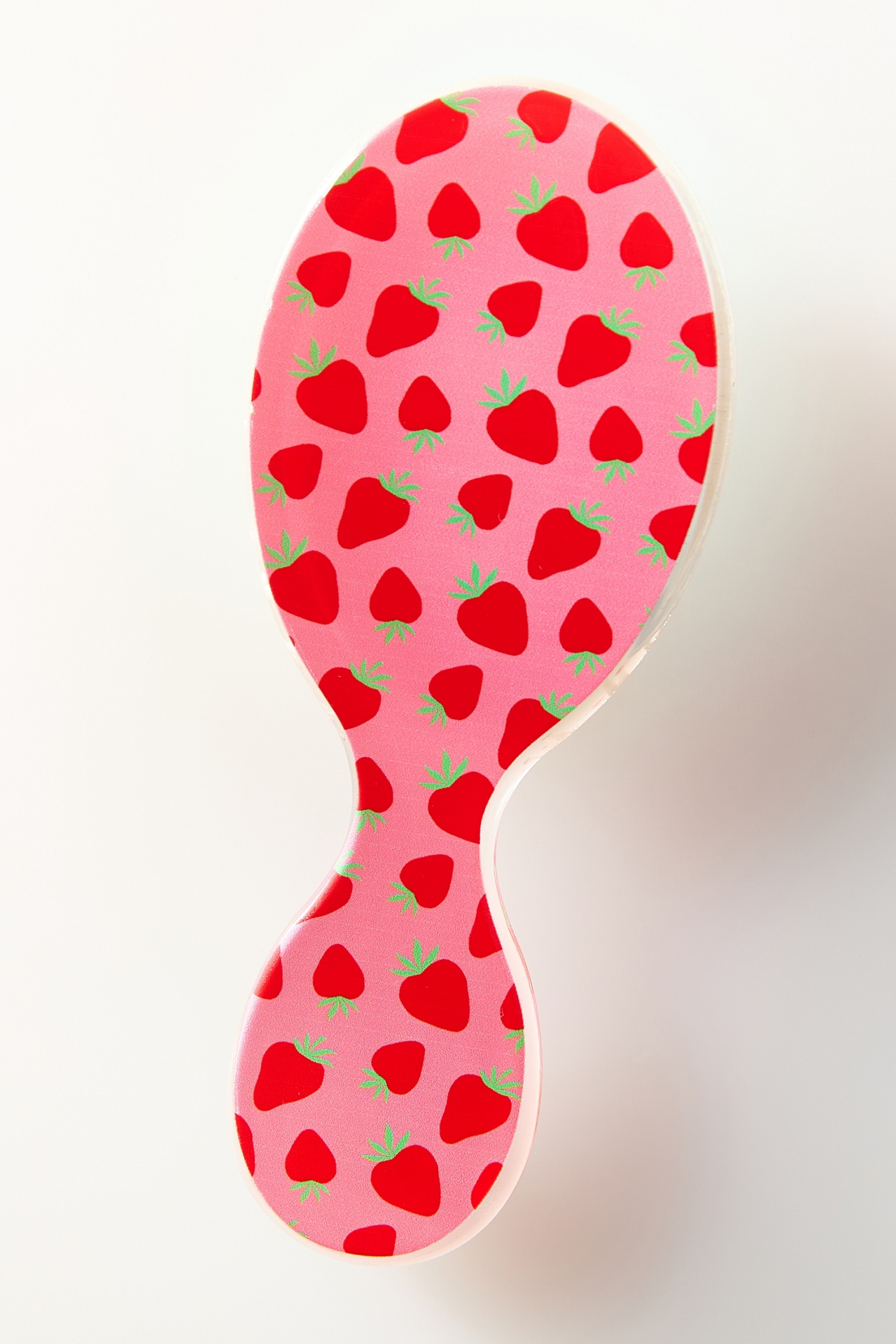 Picnic Collection Strawberry Printed Mini Brush