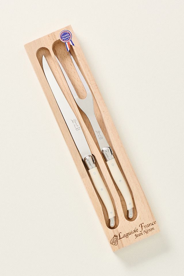 Laguiole Ivory Carving Set #1