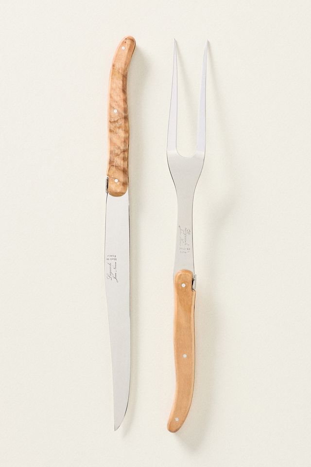 Laguiole Wood Carving Set | AnthroHome