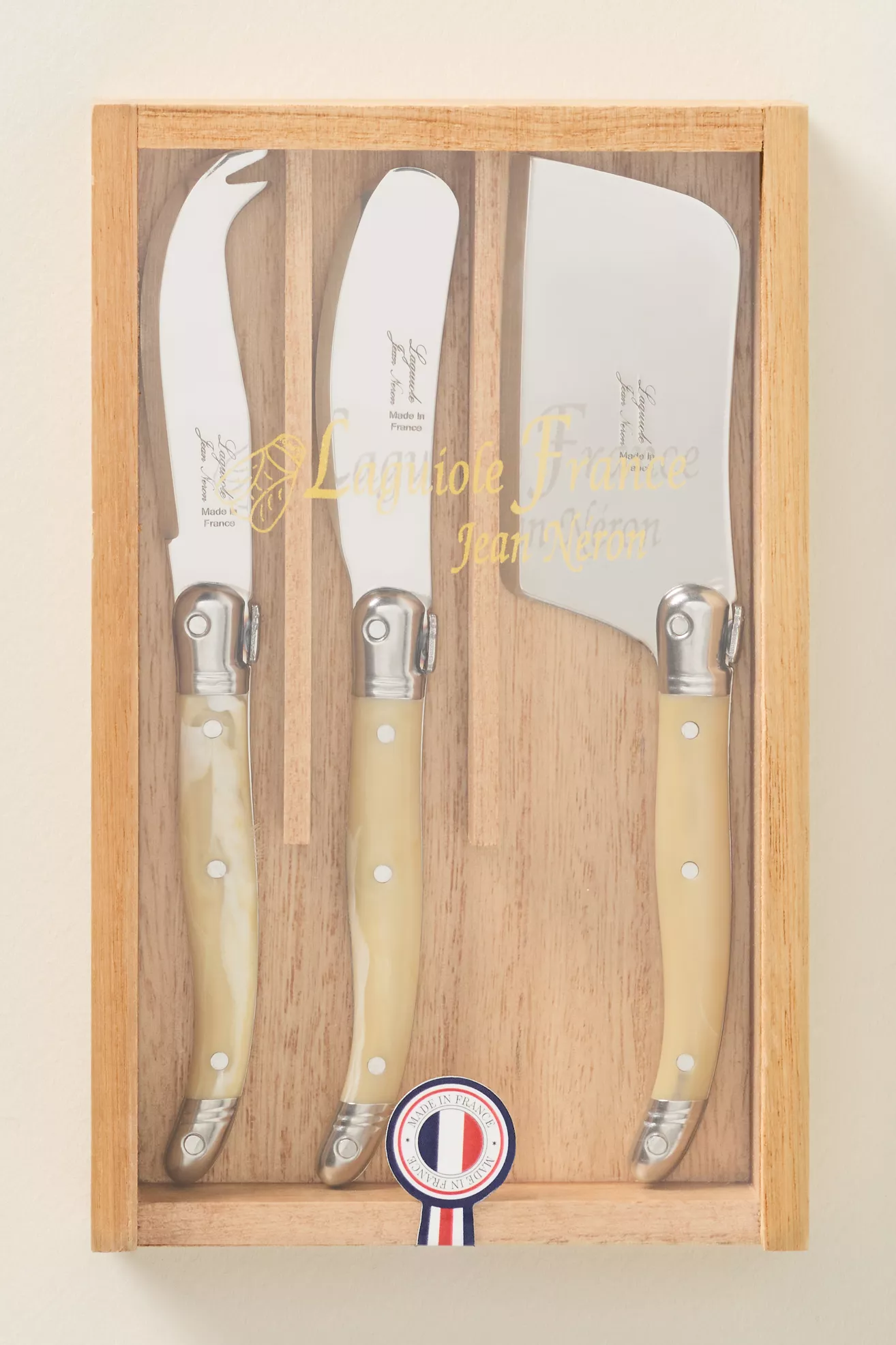 Laguiole Cheese Knives, Set of 3
