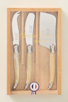 Laguiole Cheese Knives, Set of 3
