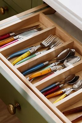 Laguiole 24-Piece Platine Rainbow Flatware Set