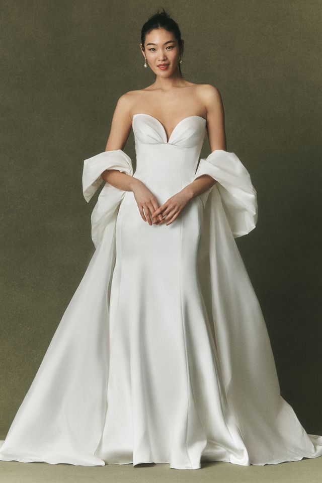 Watters Taffeta Cape #1
